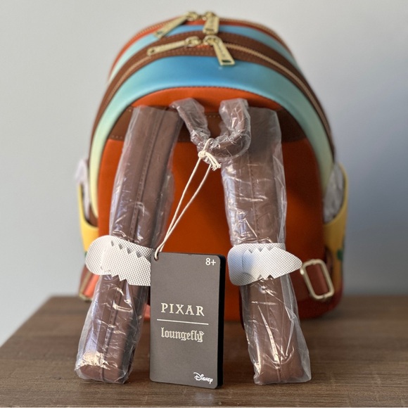 Loungefly Disney Pixar Cars Lightning McQueen and Mater Mini Backpack - Picture 3 of 8
